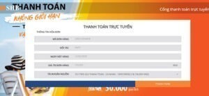 Nộp phạt vi phạm giao thông online bước 7