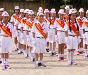 Đồng phục đội thiếu niên tiền phong hồ chí minh