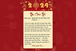 mẫu Thư chúc Tết
